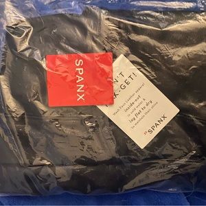 Brand new with tags SPANX faux leather leggings- size medium